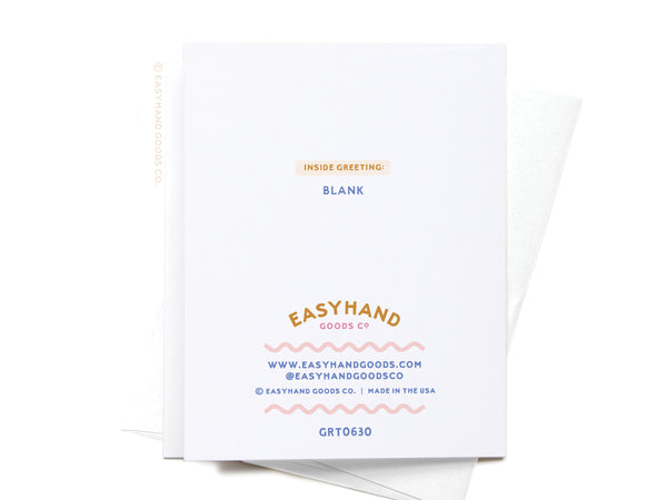 Mod Checkerboard Thanks Greeting Card – RS