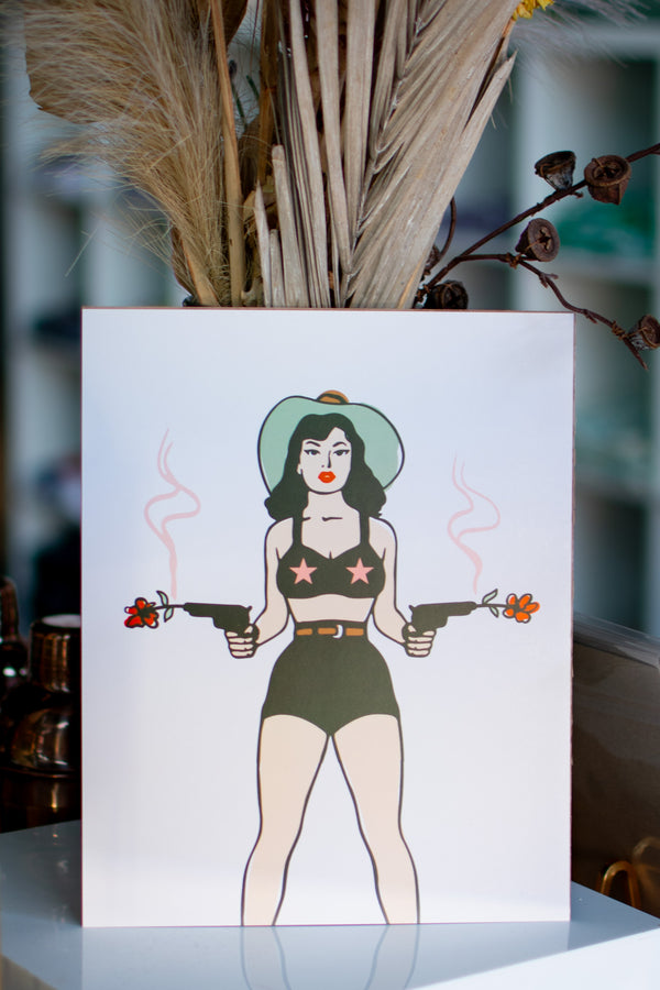 Girl Riot Society Art Print - Grace