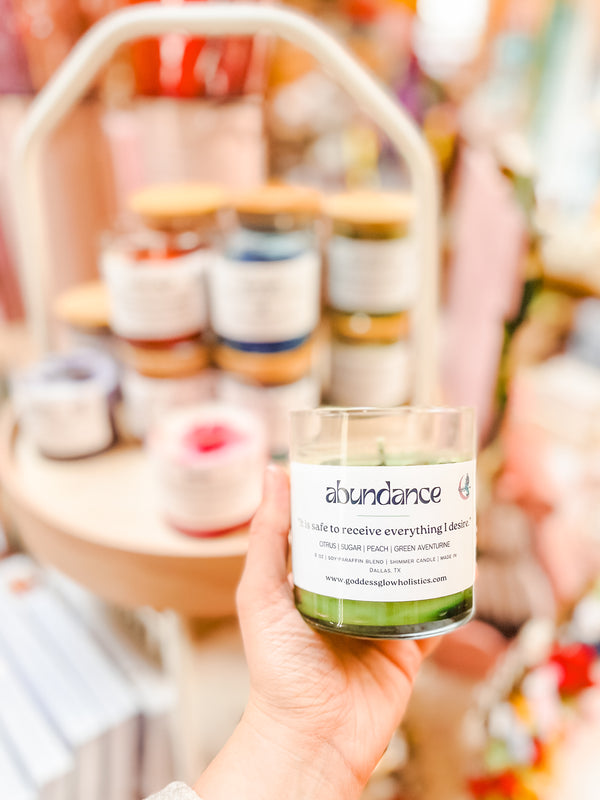 Abundance Affirmation Candle