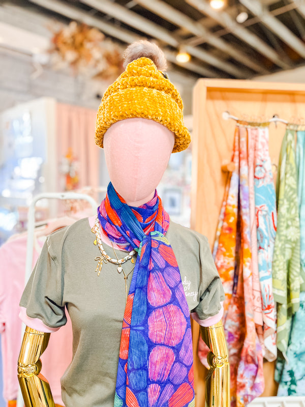 Mosaic Chiffon Scarf