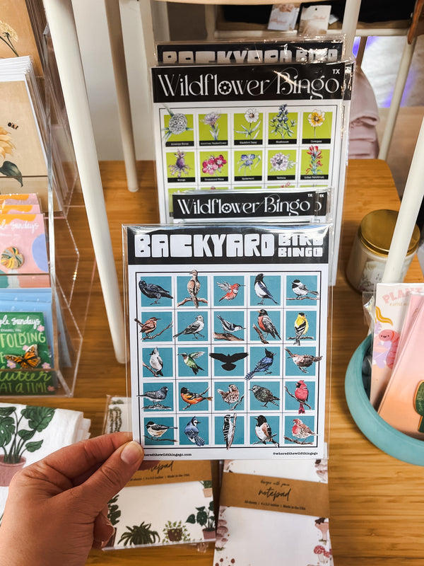 Backyard Bird Bingo Mini Print