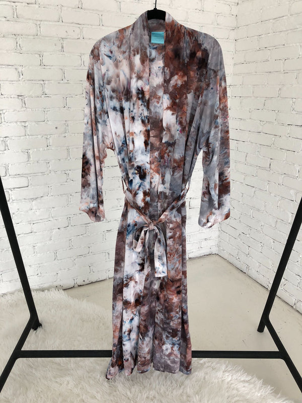 Dyed Long Robe - 5