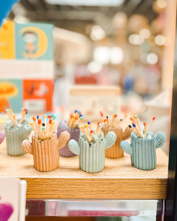 Cactus Match Stick Holder