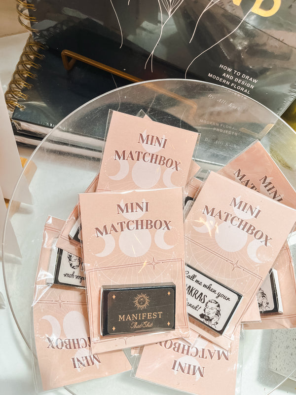 "Call Me When..." Mini Matchbox