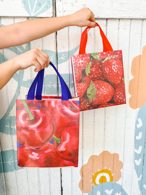 Cherry Disco Reusable Bag
