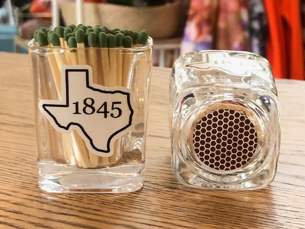 Texas 1845 Match Holder with Striker