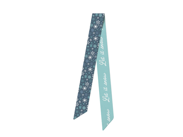 Let it Snow Skinny Scarf