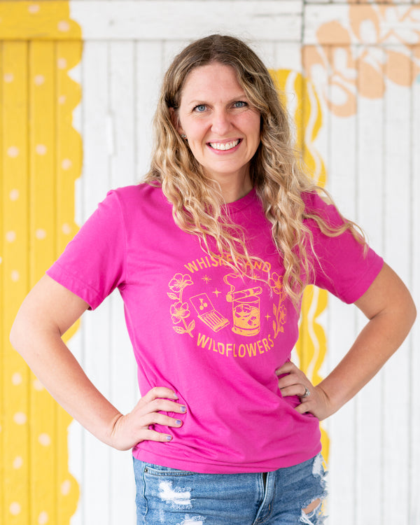Whiskey & Wildflowers Tee