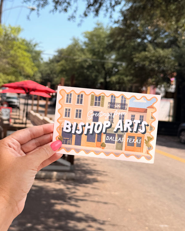 Bishop Arts Postcard