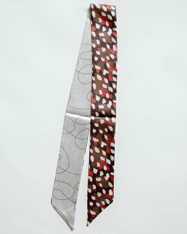 Wildly Neutral Skinny Scarf