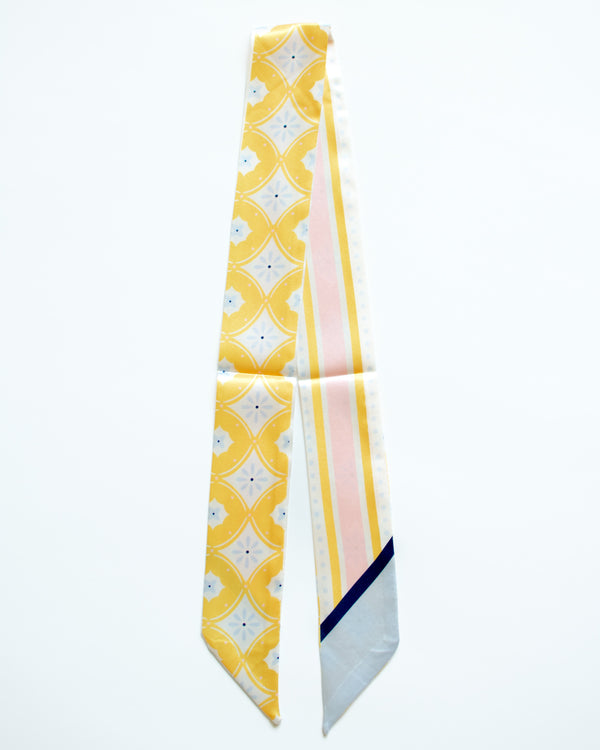 Neutral Pattern Skinny Scarves