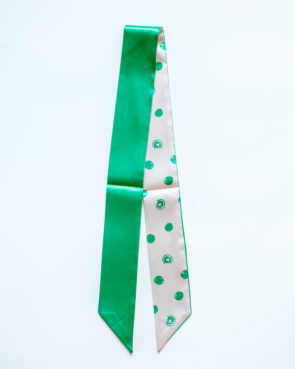 Green Light Skinny Scarf