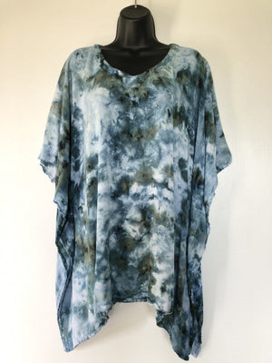 Plus Size Dyed Tunic - 1