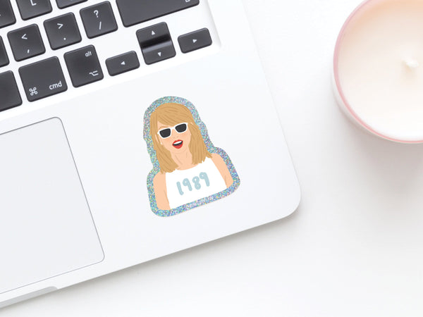 TS 1989 Glitter Sticker