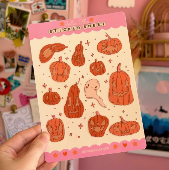 Spooky Sticker Sheet