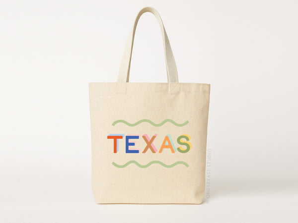 Funky Texas Tote Bag