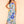 Load image into Gallery viewer, Blue Tropical Maxi Dress
