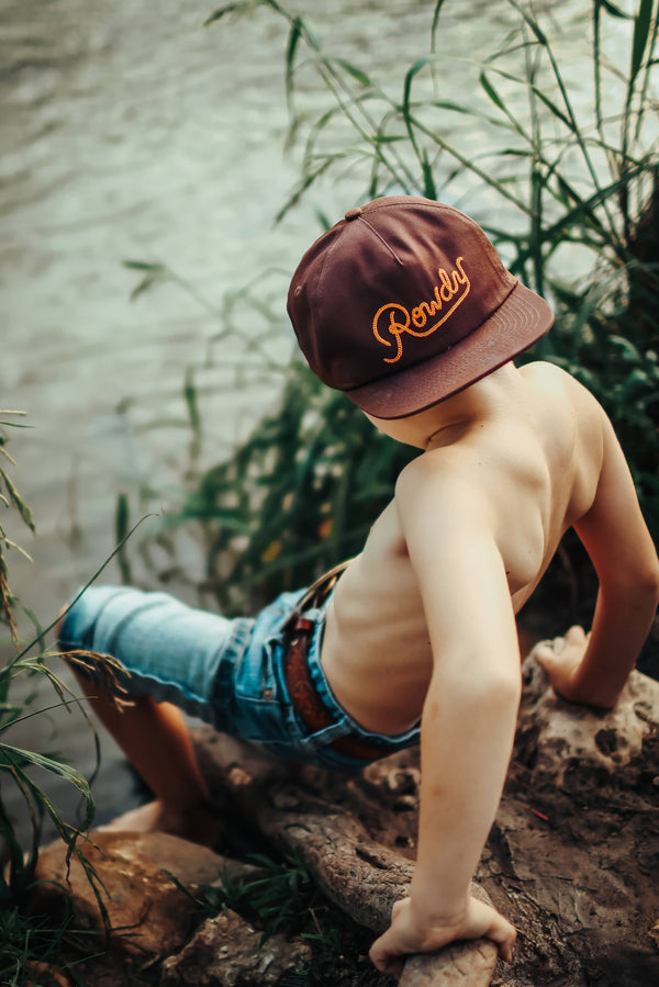 Rowdy Snapback Hat - Kids