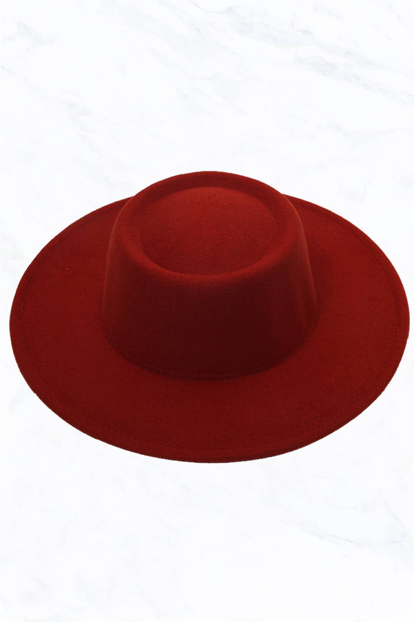 Concave Top Jazz Fedora Hat