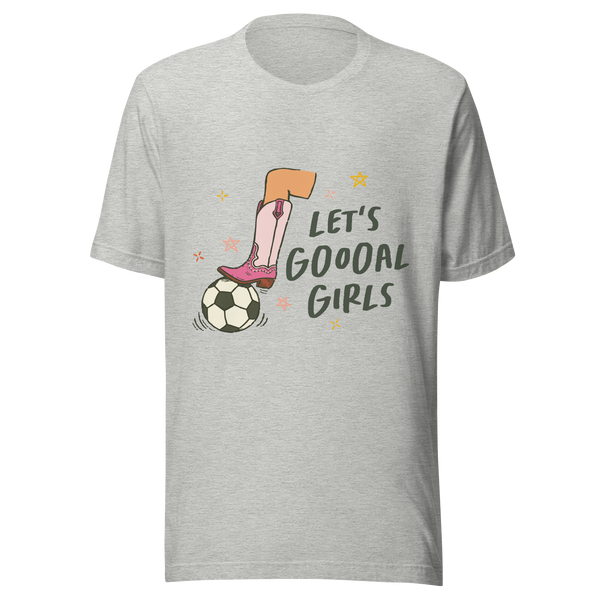 Let's Goal Girls Boot Tee