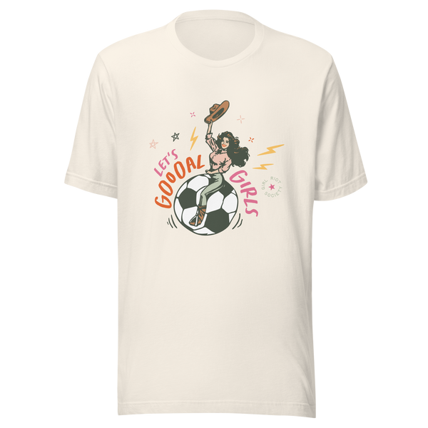Let's Goal Girls Ball Tee