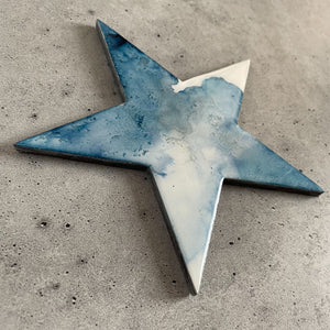 Blue Silver Star Coasters - 1