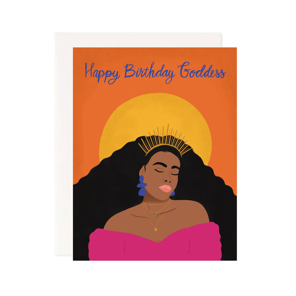 Happy Birthday Goddess Card - 1