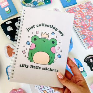 Silly Little Frog Sticker Book - 1