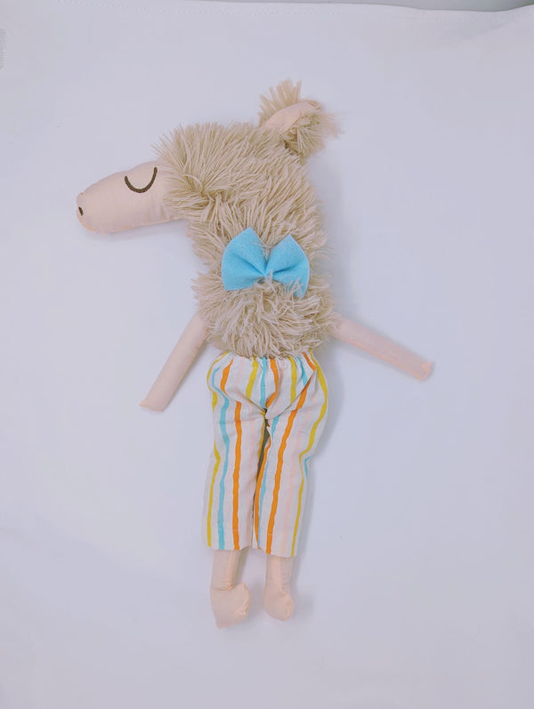 Handmade llama doll - 1