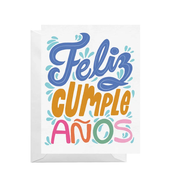 Feliz Cumpleanos Card - 1