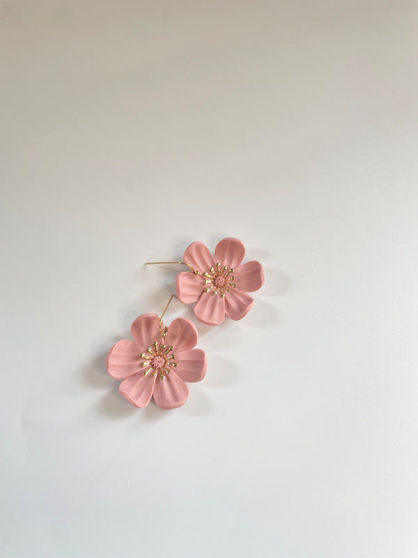 Small Gardenia Dangle earrings  - 3