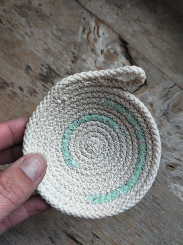 Small Cotton Rope Bowl - 3