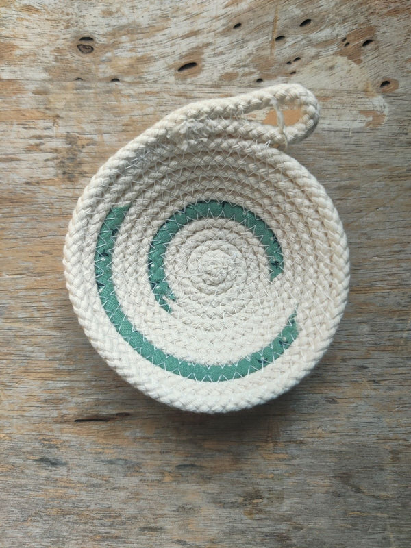 Small Cotton Rope Bowl - 5