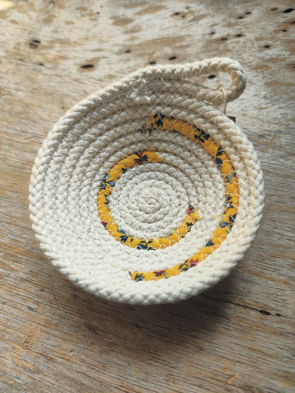 Small Cotton Rope Bowl - 8