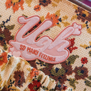 Ugh Feelings Embroidered Patch - 1