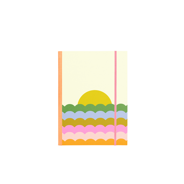 Sunset Scallop Notebook