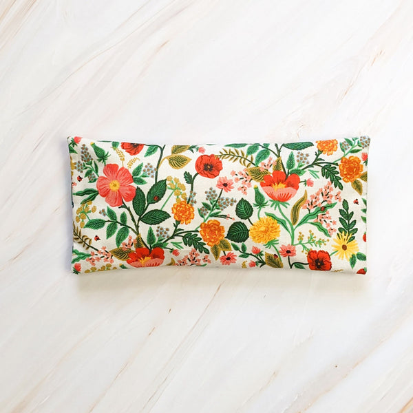 Poppy Fields Cream Rifle Paper Co Eye Pillow - Unscented - 1