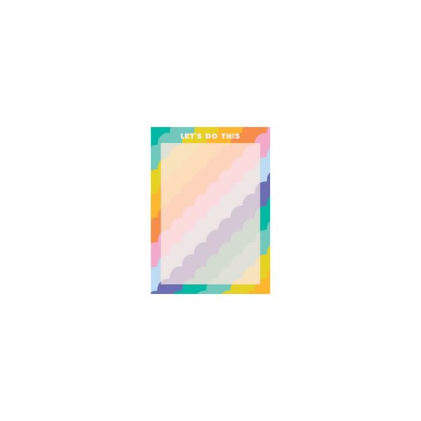 Tearaway Notepad - Rainbow