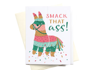 Smack That Ass Piñata Greeting Card - RS