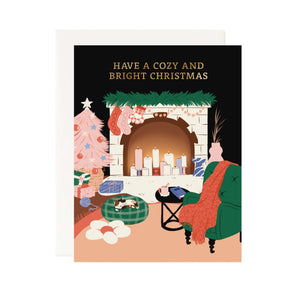 Cozy & Bright Christmas Greeting Card - 1