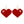 Load image into Gallery viewer, Pixelated Heart Hoops - 2
