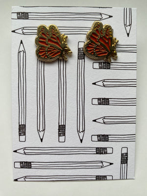 Butterfly Earrings  - 1