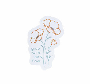 Grow With the Flow Sticker - 1