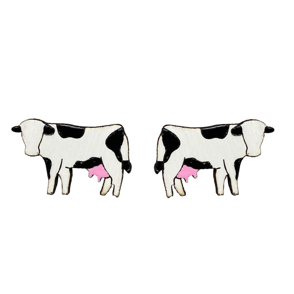 Cow Stud Earrings - 2