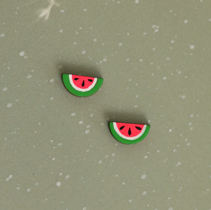 Watermelon Stud Earrings - 1