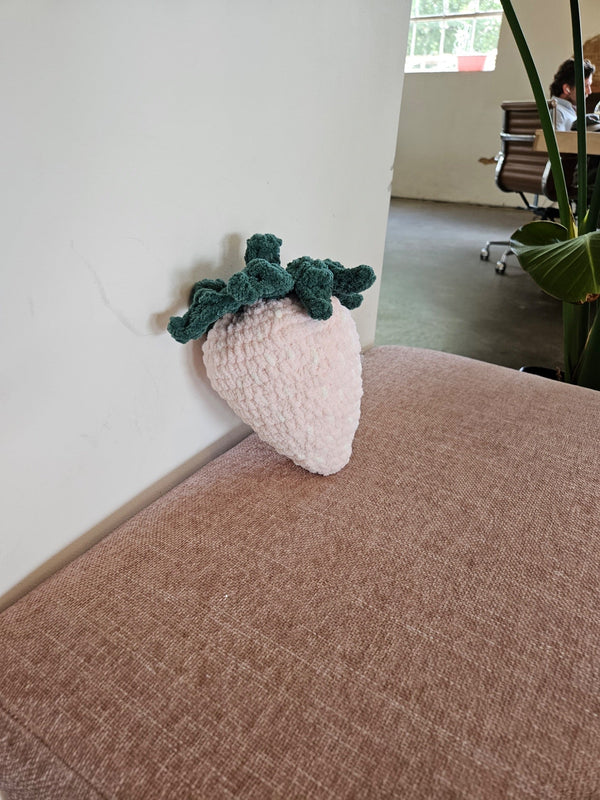 Crochet Strawberry Plushie - 2