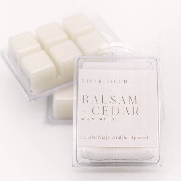 Balsam & Cedar Wax Melt - Handmade - Soy
