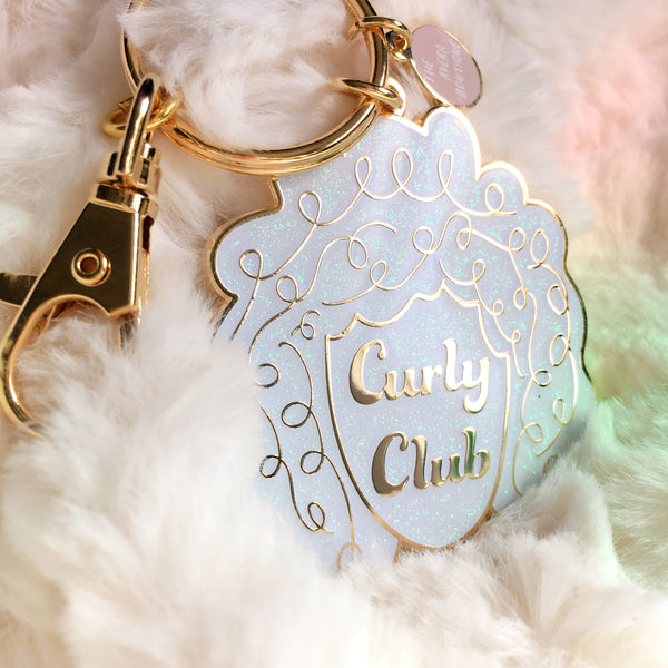 Curly Club Keychain - 2