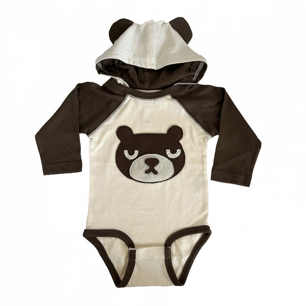 Bear - Infant Bodysuit w/Ears - 2
