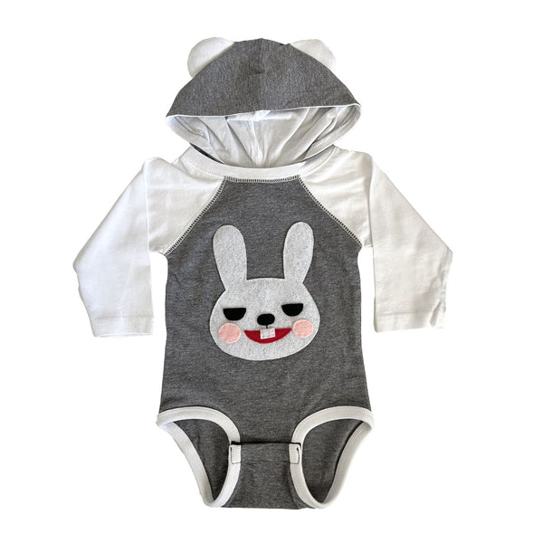 Bunny - Infant Bodysuit w/Ears - 2